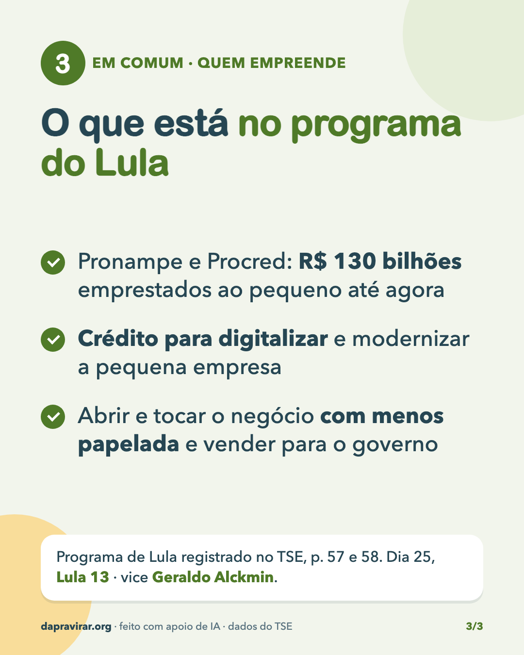 Crédito para o pequeno · 3/3